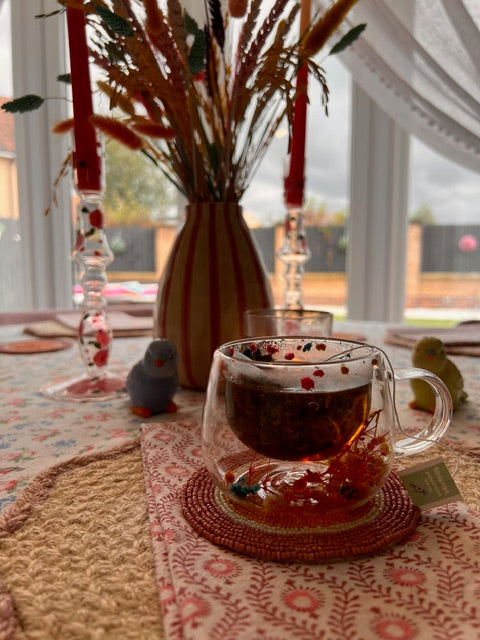 Dried Flower Tea Cup