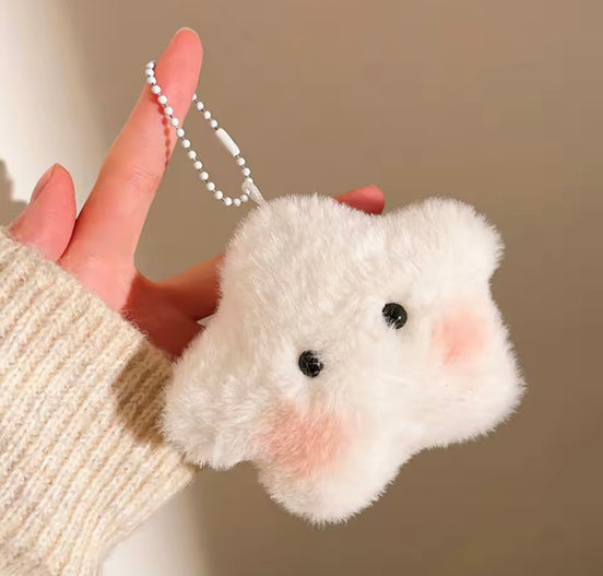 Cloud Charm with Pink Cheeks for Phone or Bag